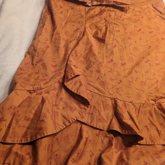 Disney Epcot Italy World Showcase Minnie Mickey Dress Shop Skirt Topolino 2X - Picture 11 of 11